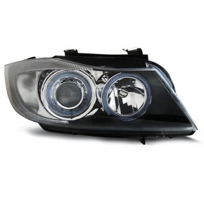 Phares Angel Eyes Noirs Avant pour BMW E90/E91 2003-2008 a 599,73 € LPBM89 chez CAROU TUNING