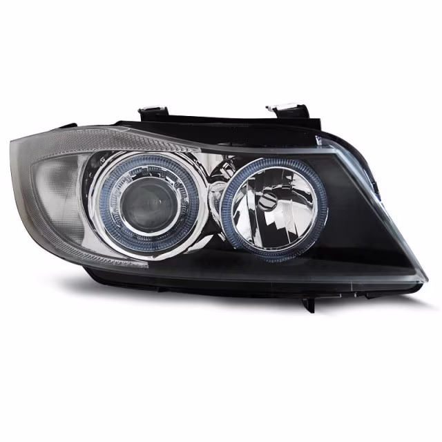 Phares Angel Eyes Noirs Avant pour BMW E90/E91 2003-2008 a 599,73 € LPBM89 chez CAROU TUNING