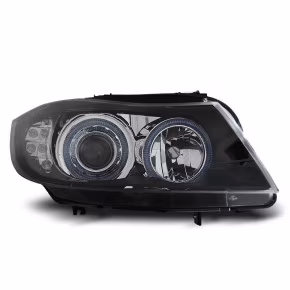  Phare Angel Eyes Noir LED Avec Indicateur Pour BMW E90/E91 03-08 à  647,85 €  Chez CAROU TUNING CONCEPT en GuadeloupePhare Angel Eyes Noir LED Avec Indicateur Pour BMW E90/E91 03-08
