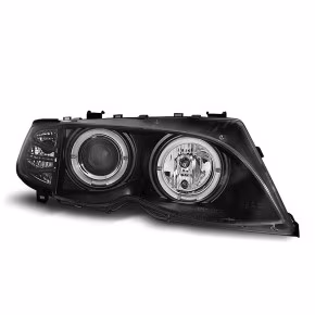  Phares Angel Eyes Noirs Avant pour BMW E46 2001-2005 à  424,71 €  Chez CAROU TUNING CONCEPT en GuadeloupePhares Angel Eyes Noirs Avant pour BMW E46 2001-2005