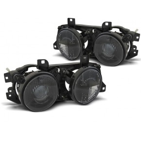 Phares Noirs Avant pour BMW E32/E34 a 341,12 € LPBMF9 chez CAROU TUNING