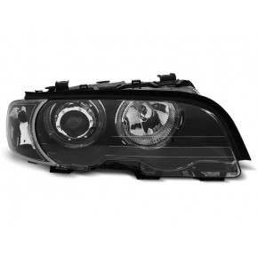 Phares Angel Eyes LED Noirs pour BMW E46 Coupe Cabrio 04.99-03.03 a 452,37 € LPBMG5 chez CAROU TUNING