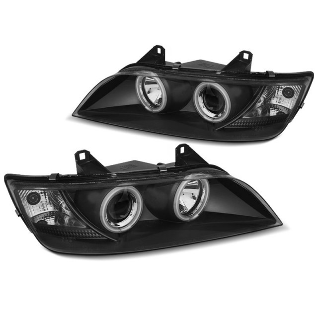 Phares Angel Eyes CCFL Noirs Avant pour BMW Z3 1996-2002 a 542,00 € LPBMI1 chez CAROU TUNING