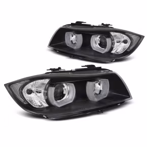  Phares U-LED 3D Noirs Avant pour BMW E90/E91 03.05-08.0 à  594,33 €  Chez CAROU TUNING CONCEPT en GuadeloupePhares U-LED 3D Noirs Avant pour BMW E90/E91 03.05-08.0