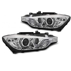 Phares Angel Eyes LED DRL Chrome Avant pour BMW F30/F31 LCI 15-18 a 768,74 € LPBMN1 chez CAROU TUNING