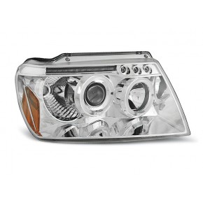  Yeux D'Ange Chrome Avant pour Chrysler Jeep Grand Cherokee 99-05 à  365,78 €  Chez CAROU TUNING CONCEPT en GuadeloupeYeux D'Ange Chrome Avant pour Chrysler Jeep Grand Cherokee 99-05