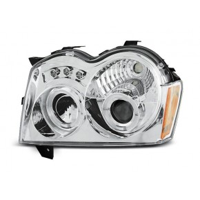 Yeux d'ange chrome Avant pour Chrysler Jeep Grand Cherokee 2005-2008 a 400,05 € LPCH05 chez CAROU TUNING