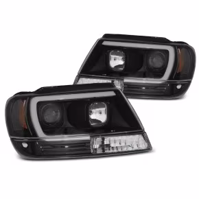  Tube Lumineux Noir Avant pour Chrysler Jeep Grand Cherokee 99-05.05 à  442,76 €  Chez CAROU TUNING CONCEPT en GuadeloupeTube Lumineux Noir Avant pour Chrysler Jeep Grand Cherokee 99-05.05