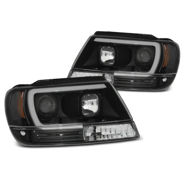 Tube Lumineux Noir Avant pour Chrysler Jeep Grand Cherokee 99-05.05 a 442,76 € LPCH24 chez CAROU TUNING
