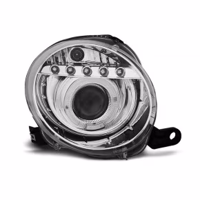  Projecteur Chrome LED Avant pour Fiat 500 2007-2015 à  401,86 €  Chez CAROU TUNING CONCEPT en GuadeloupeProjecteur Chrome LED Avant pour Fiat 500 2007-2015