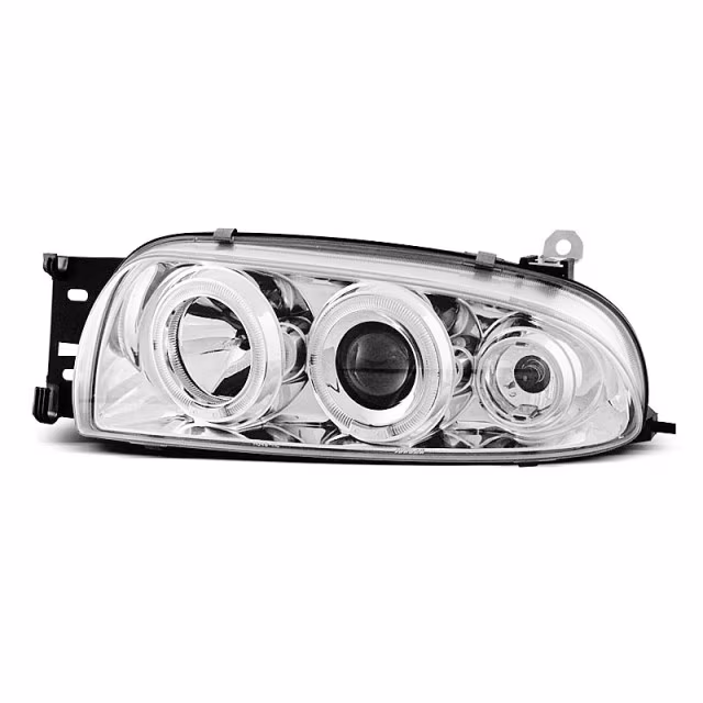 Yeux d'ange chrome avant pour Ford Fiesta MK4 10.95-08.99 a 307,43 € LPFO07 chez CAROU TUNING