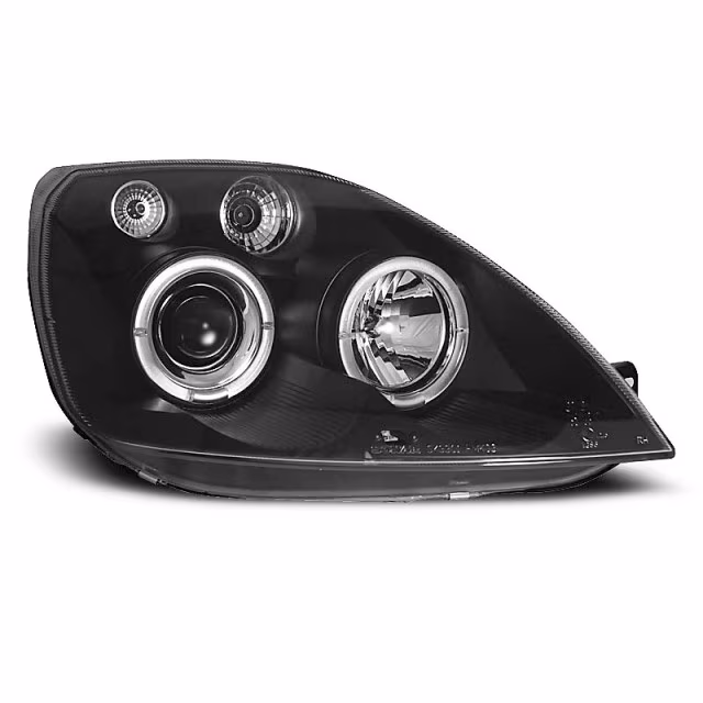 Yeux d'ange noirs avant pour Ford Fiesta MK6 2005-2008 a 353,75 € LPFO09 chez CAROU TUNING