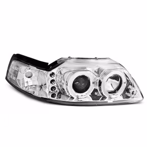  Yeux d'ange chrome Avant pour Ford Mustang 1998-2004 à  354,95 €  Chez CAROU TUNING CONCEPT en GuadeloupeYeux d'ange chrome Avant pour Ford Mustang 1998-2004