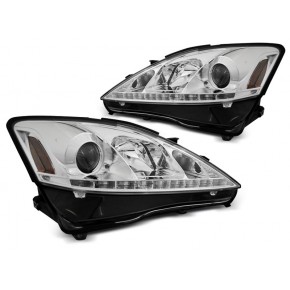 LEXUS IS 06-13 FEUX DE JOUR CHROME a 811,09 € LPLE03 chez CAROU TUNING