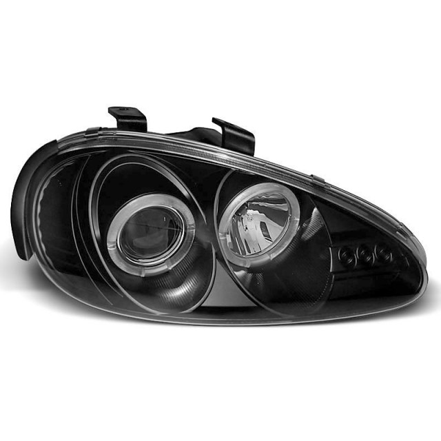 Yeux d'ange noirs Avant pour Mazda MX3 1991-1998 a 389,83 € LPMA02 chez CAROU TUNING