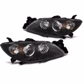  Phare Xenon Avant Noir pour Mazda 3 2003-2009 4 Portes à  554,63 €  Chez CAROU TUNING CONCEPT en GuadeloupePhare Xenon Avant Noir pour Mazda 3 2003-2009 4 Portes