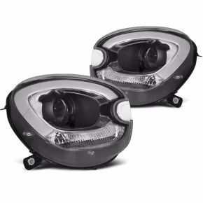  Feux De Route Tube Noir Avant Pour BMW Mini Cooper R60 R61 10-16 à  638,82 €  Chez CAROU TUNING CONCEPT en GuadeloupeFeux De Route Tube Noir Avant Pour BMW Mini Cooper R60 R61 10-16