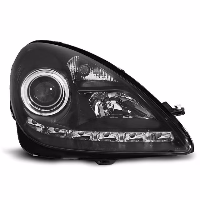 Phares de Jour Noirs Avant pour Mercedes R171 SLK 2004-2011 a 858,35 € LPME38 chez CAROU TUNING