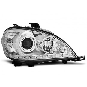  Phares de Jour Chrome Avant pour Mercedes W163 ML M-Classe 03-08 à  494,48 €  Chez CAROU TUNING CONCEPT en GuadeloupePhares de Jour Chrome Avant pour Mercedes W163 ML M-Classe 03-08