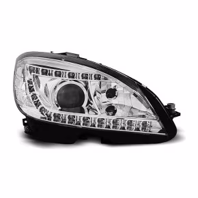  Phares Xenon Jour Chrome Avant pour Mercedes W204 2007-2010 à  674,92 €  Chez CAROU TUNING CONCEPT en GuadeloupePhares Xenon Jour Chrome Avant pour Mercedes W204 2007-2010