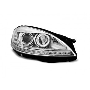 Phares Xenon Jour Chrome Avant pour Mercedes W221 2005-2009 a 2 930,32 € LPME83 chez CAROU TUNING