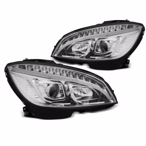  Tube de phare chrome avant pour Mercedes W204 2007-2010. à  623,80 €  Chez CAROU TUNING CONCEPT en GuadeloupeTube de phare chrome avant pour Mercedes W204 2007-2010.