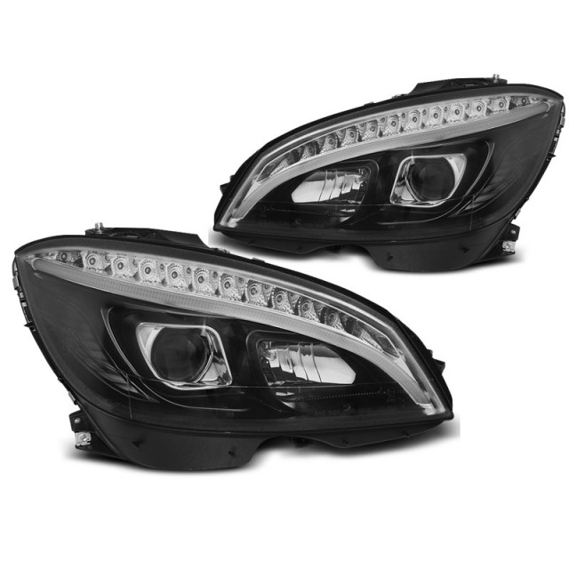 Tube De Phare Noir Avant Pour Mercedes W204 2007-2010 a 623,80 € LPMEB5 chez CAROU TUNING