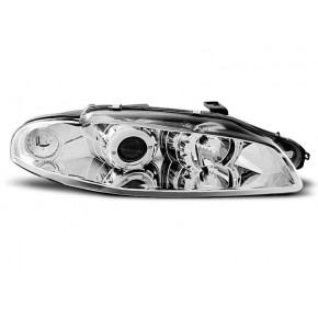 Yeux d'ange chrome avant pour Mitsubishi Eclipse 1997-1998 a 301,42 € LPMI03 chez CAROU TUNING