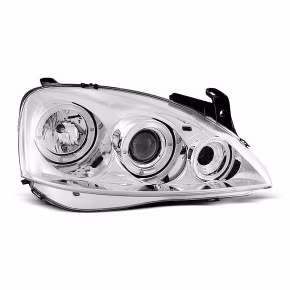 Yeux d'ange chrome avant pour Opel Corsa C 11.00 - 09.06 a 291,19 € LPOP28 chez CAROU TUNING