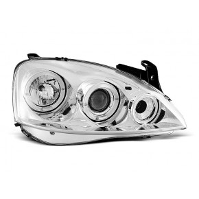 Yeux d'ange chrome avant pour Opel Corsa C 11.00 - 09.06 a 291,19 € LPOP28 chez CAROU TUNING