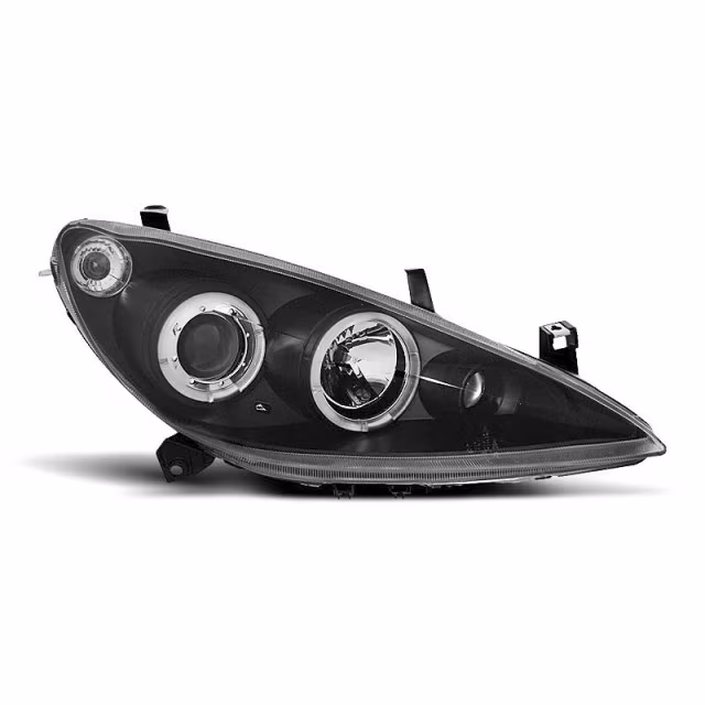 Yeux d'ange noirs avant pour Peugeot 307 2004-2005 a 362,16 € LPPE10 chez CAROU TUNING