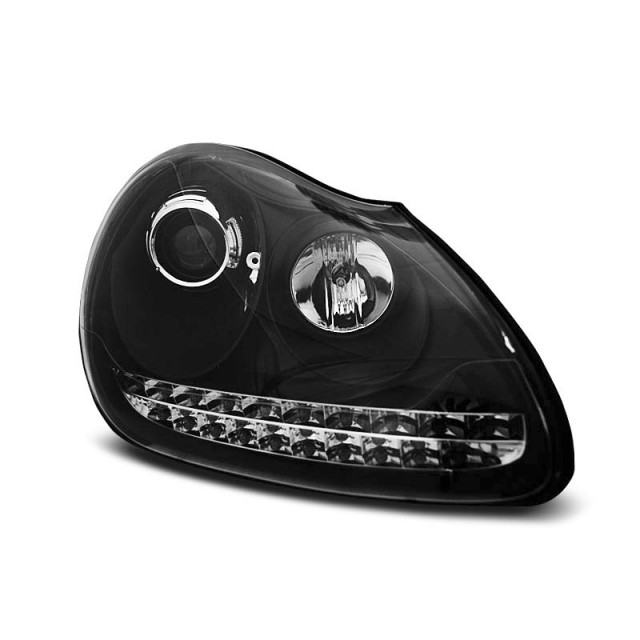 Phares Xenon Jour Noir Avant pour Porsche Cayenne 2002-2006 a 1 428,52 € LPPO04 chez CAROU TUNING