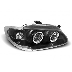 Yeux d'ange noirs avant pour Renault Megane/Scenic 96-99 a 291,19 € LPRE06 chez CAROU TUNING
