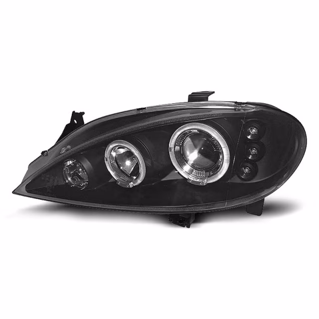 Yeux d'ange noirs avant pour Renault Megane 03.99-10.02 a 291,19 € LPRE10 chez CAROU TUNING