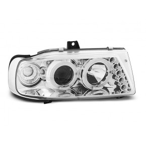 PHARES ANGEL EYES CHROME s'adaptent à SEAT IBIZA / CORDOBA / POLO VARIANT, SEDAN 10.93-08.99 a 286,84 € LPSE03 chez CAROU TUNING