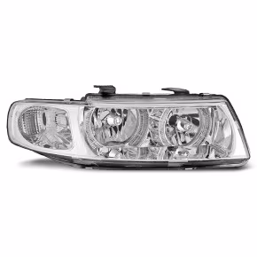  Phare Angel Eyes Chrome Avant pour Seat Leon/Toledo 04.99-08.04 à  309,24 €  Chez CAROU TUNING CONCEPT en GuadeloupePhare Angel Eyes Chrome Avant pour Seat Leon/Toledo 04.99-08.04