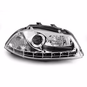 Phares de jour chrome avant pour SEAT IBIZA 6L 2004-2008 a 443,96 € LPSE07 chez CAROU TUNING