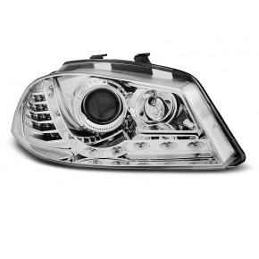 Phares De Jour Chrome Avant Pour Seat Ibiza 6L 2004-2008 a 457,79 € LPSE27 chez CAROU TUNING
