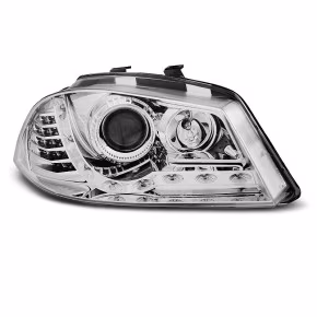 Phares De Jour Chrome Avant Pour Seat Ibiza 6L 2004-2008 a 457,79 € LPSE27 chez CAROU TUNING