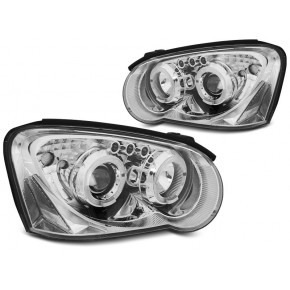 Yeux d'ange chrome avant pour Subaru Impreza II GD 03-05 a 354,95 € LPSU03 chez CAROU TUNING