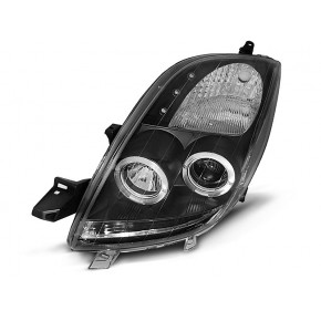 Yeux d'ange noirs avant pour Toyota Yaris 2006-2009 a 379,01 € LPTO04 chez CAROU TUNING