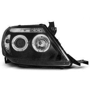 Yeux d'ange noirs pour Toyota Hilux 2005-2011 a 368,18 € LPTO08 chez CAROU TUNING