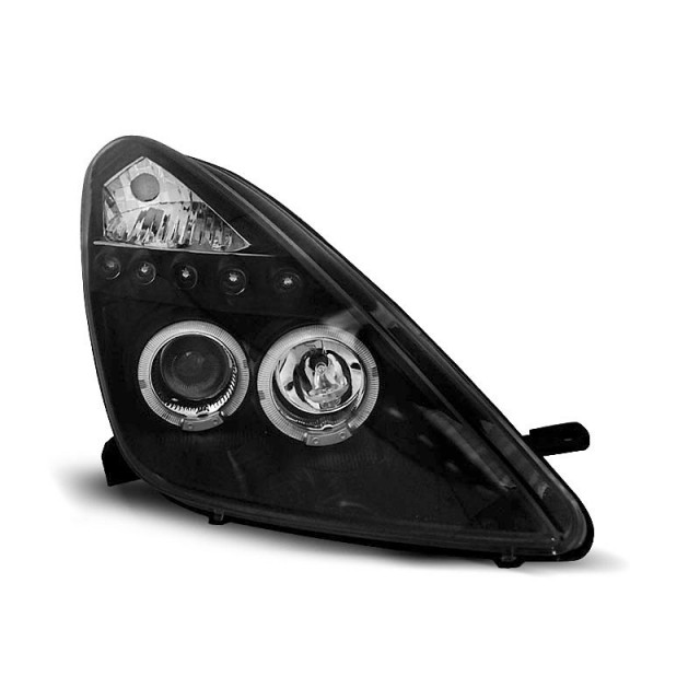 Yeux d'ange noirs avant pour Toyota Celica T230 99-05 a 352,54 € LPTO14 chez CAROU TUNING