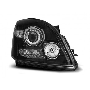Yeux d'ange noirs CCFL avant pour Toyota Land Cruiser 120 2003-2009 a 338,11 € LPTO18 chez CAROU TUNING