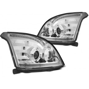 Tube Lumineux SEQ LED Chrome Avant pour Toyota Land Cruiser 120 03-09 a 474,64 € LPTO37 chez CAROU TUNING