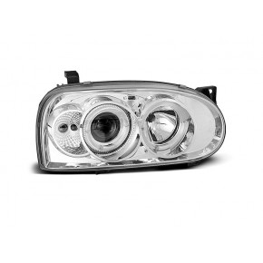 PHARES ANGEL EYES CHROME s'adaptent au VW GOLF 3 09.91-08.97 a 271,02 € LPVW02 chez CAROU TUNING