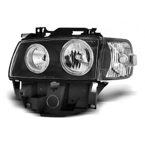 Phares Angel Eyes Noirs Avant pour VW T4 08.96-03.03 Bus a 354,95 € LPVW28 chez CAROU TUNING