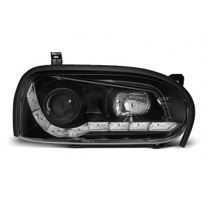 PHARES DE JOUR NOIRS s'adaptent au VW GOLF 3 09.91-08.97 a 344,90 € LPVW43 chez CAROU TUNING
