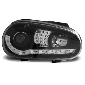 Phares de Jour Noirs pour VW Golf 4 09.97-09.03 a 457,79 € LPVWB2 chez CAROU TUNING