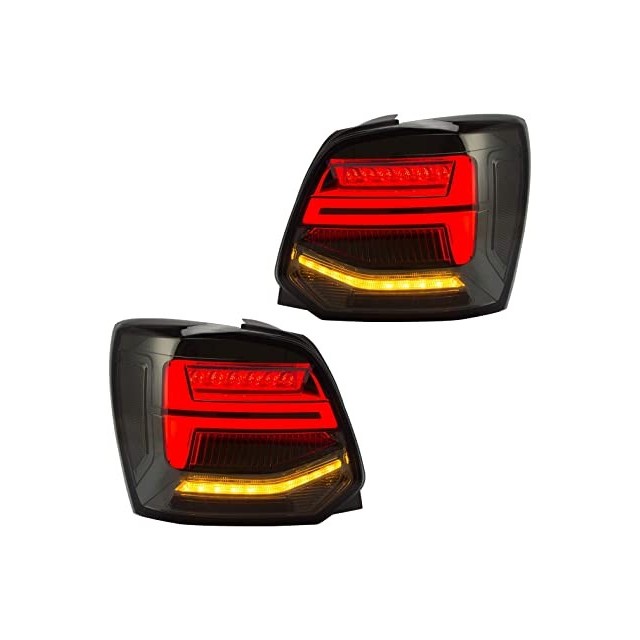 Feux arriere Full LED VW POLO 6C/6R fond noir a 449,00 € chez CAROU TUNING